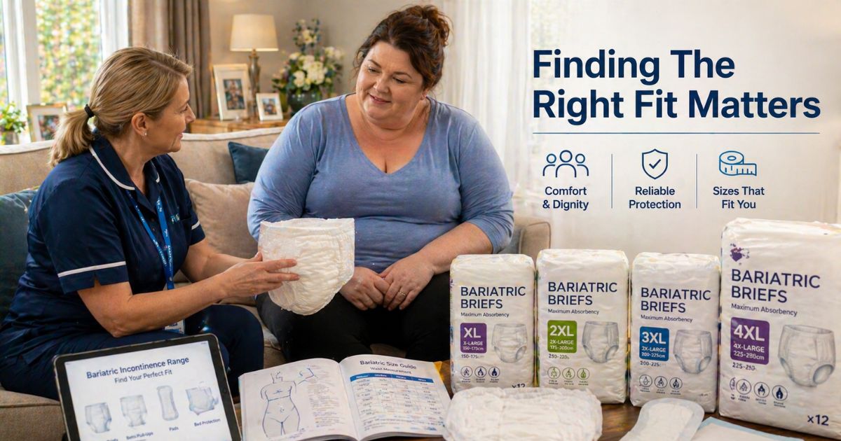 Bariatric incontinence products: the UK buyer's guide