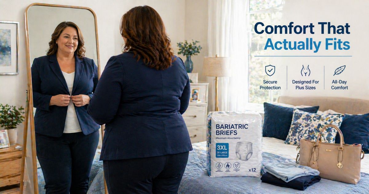 Best Plus-Size Adult Diapers UK: Bariatric Briefs That Fit