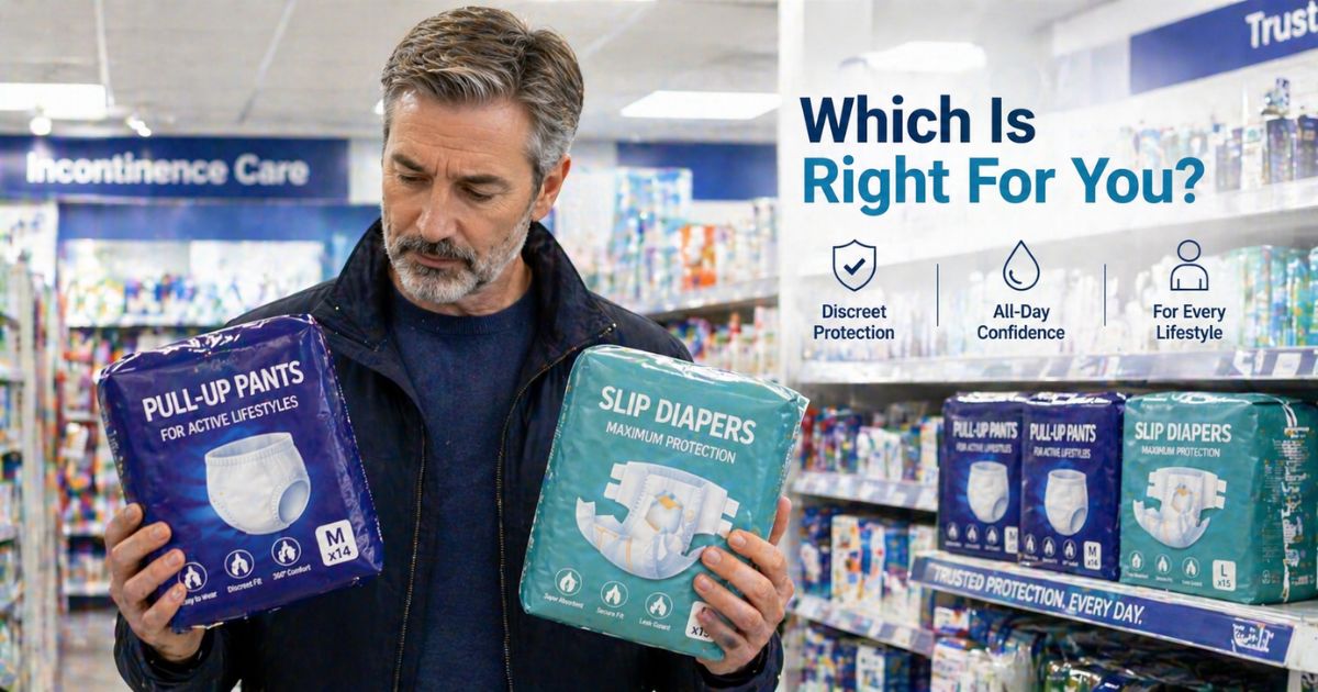 Pull-Up Pants vs Slip Diapers: Which Is Right for You?