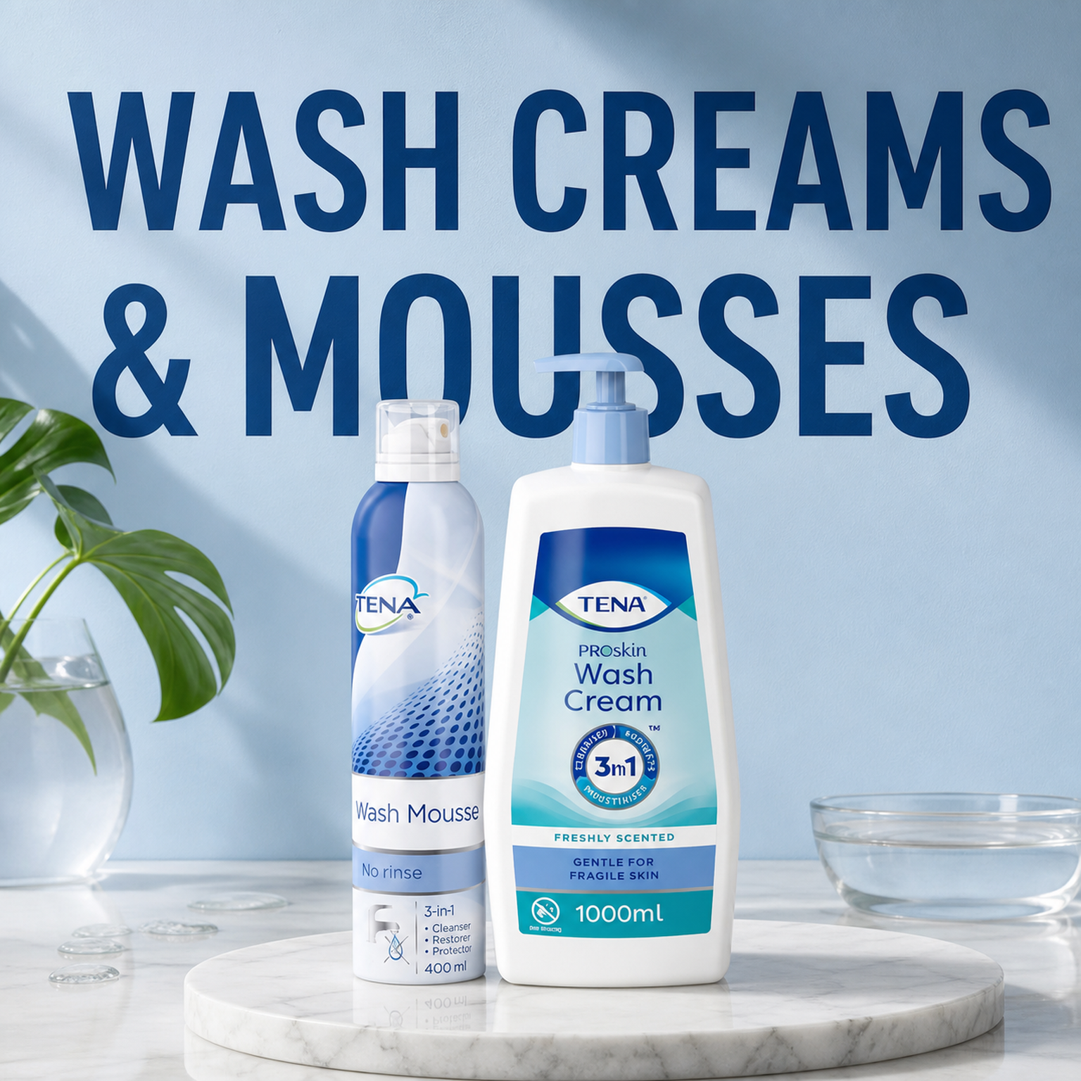 Wash Creams & Mousse – Incontinence Help