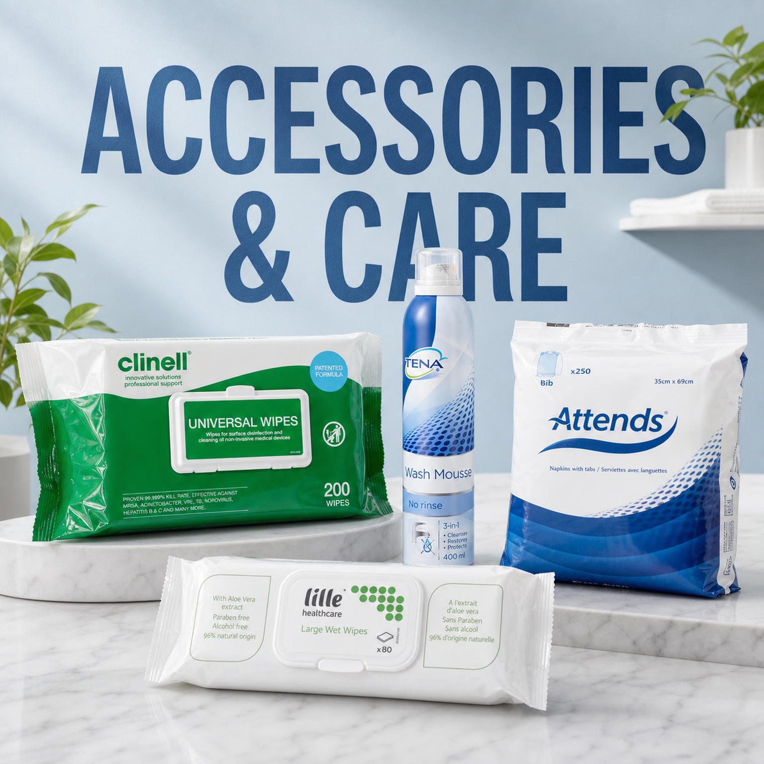 Accessories & Care – Incontinence Help