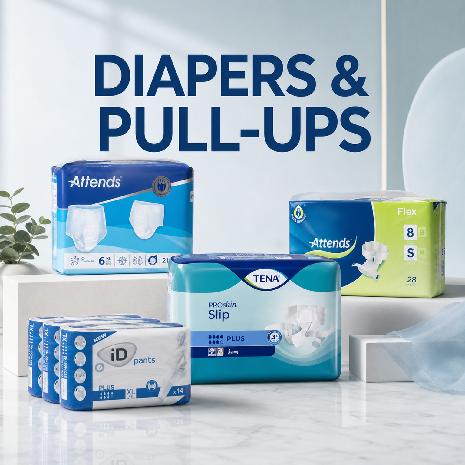 Diapers & Pull-ups – Incontinence Help
