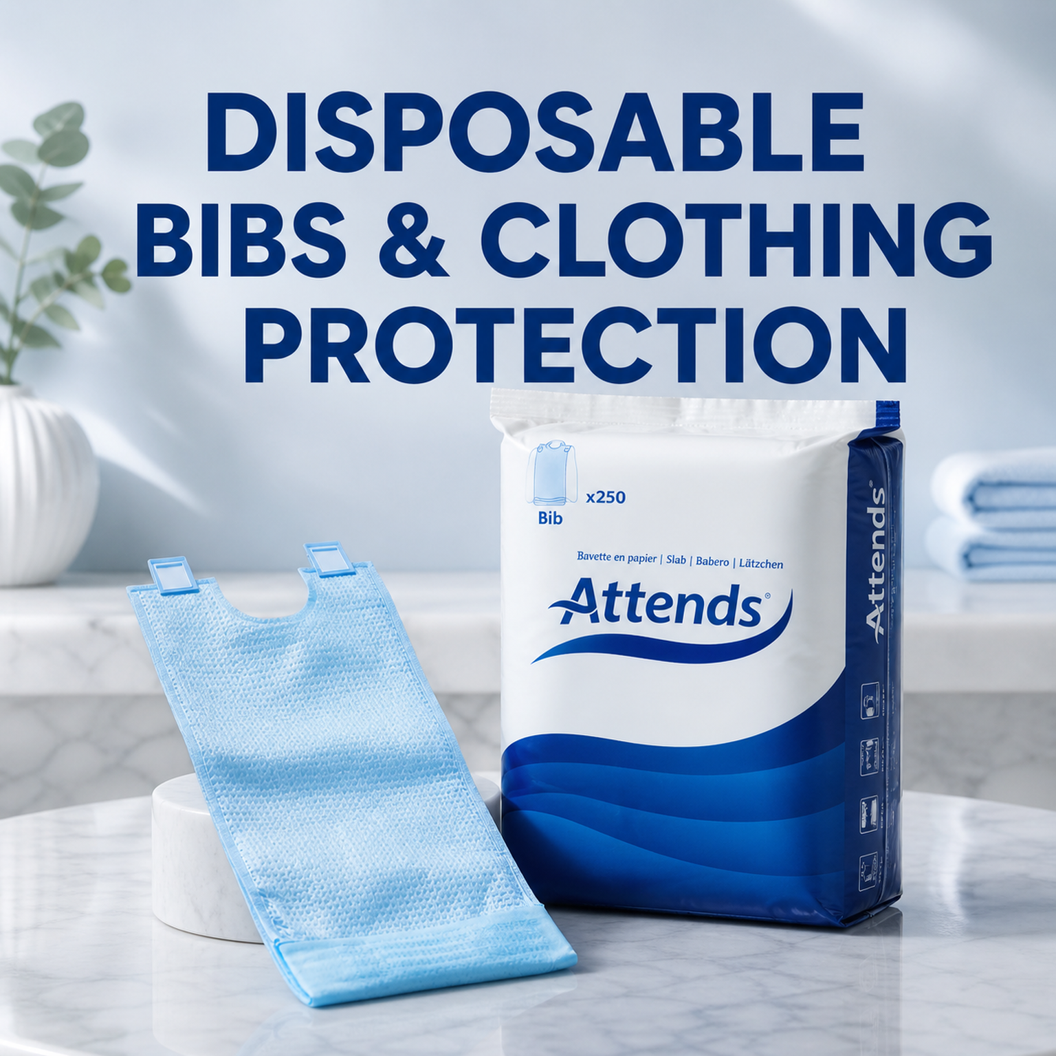 Disposable Bibs & Clothing Protection – Incontinence Help