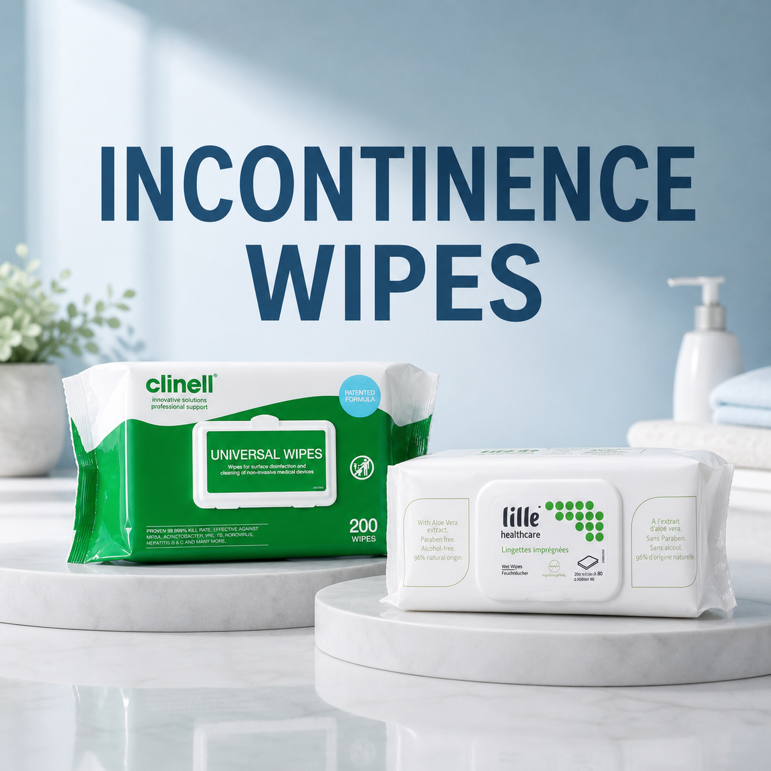 Sanitising Wipes – Incontinence Help