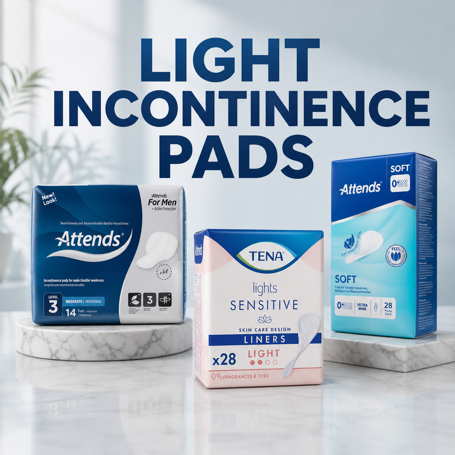 Light Incontinence Pads – Incontinence Help