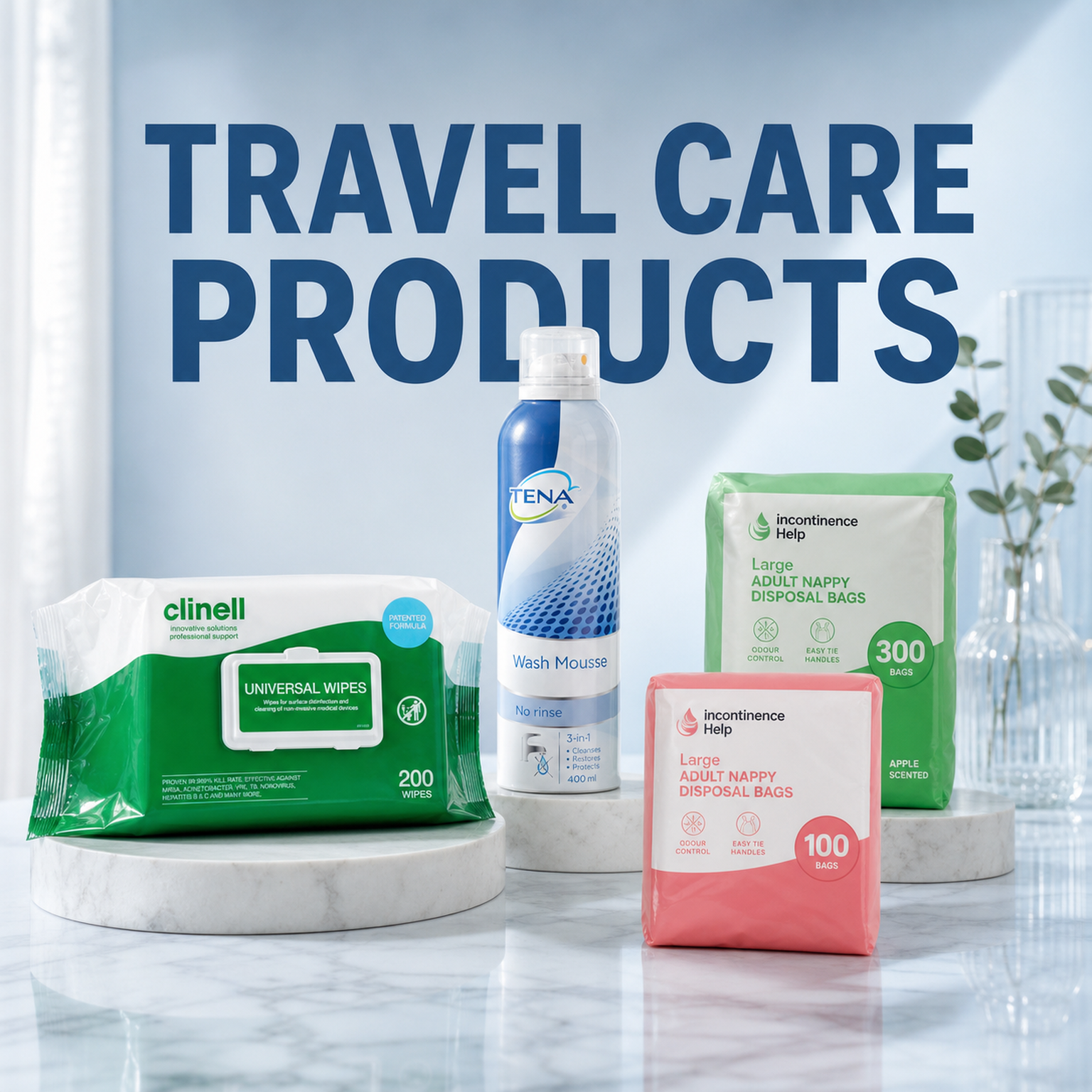 Travel Care Products – Incontinence Help