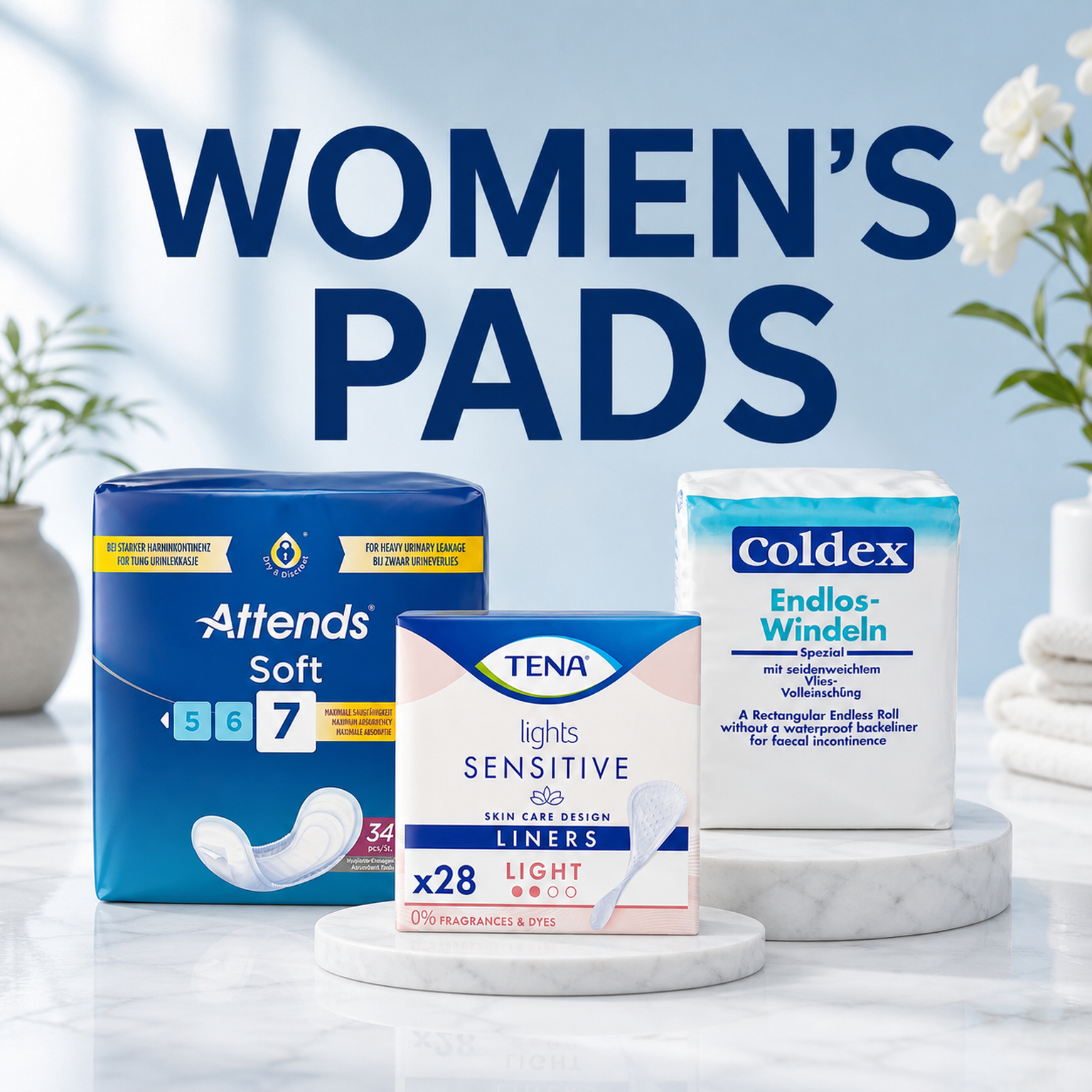 Women’s Pads – Incontinence Help