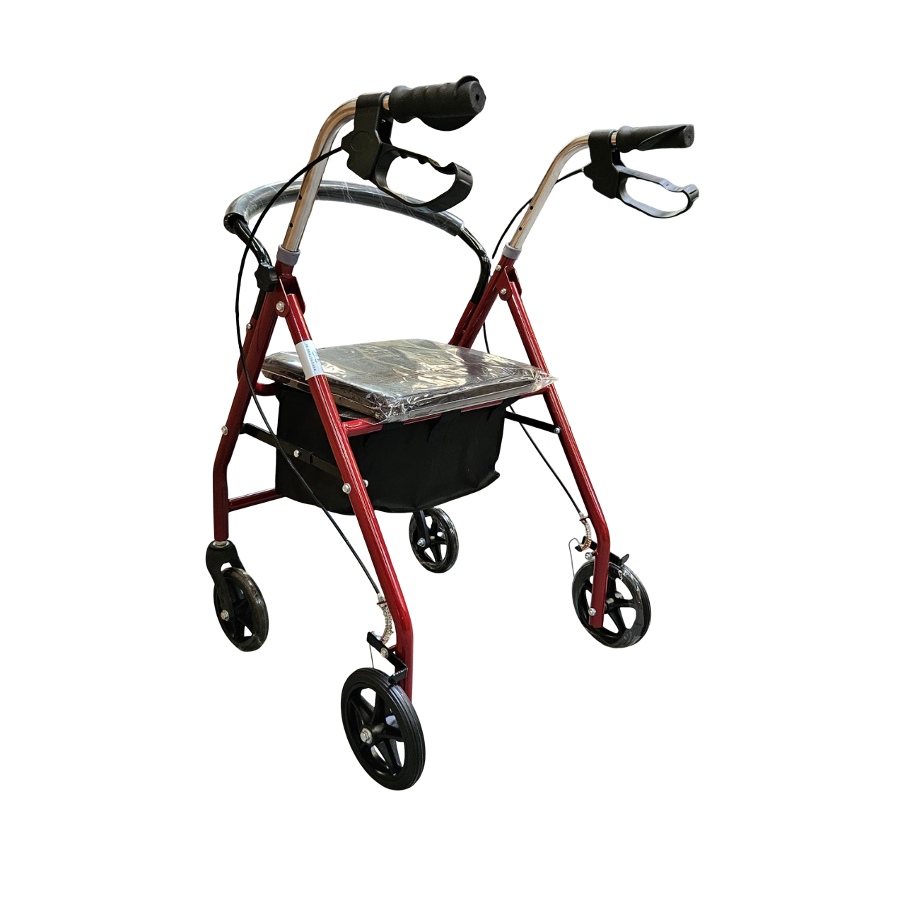 Neo Rollator: Walking Mobility Aid With Shopping Basket and Seat