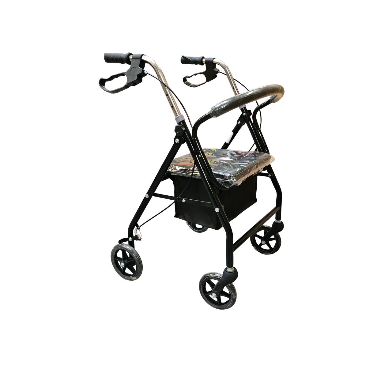Neo Rollator: Walking Mobility Aid With Shopping Basket and Seat
