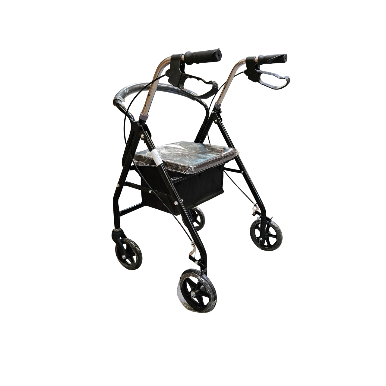 Neo Rollator: Walking Mobility Aid With Shopping Basket and Seat