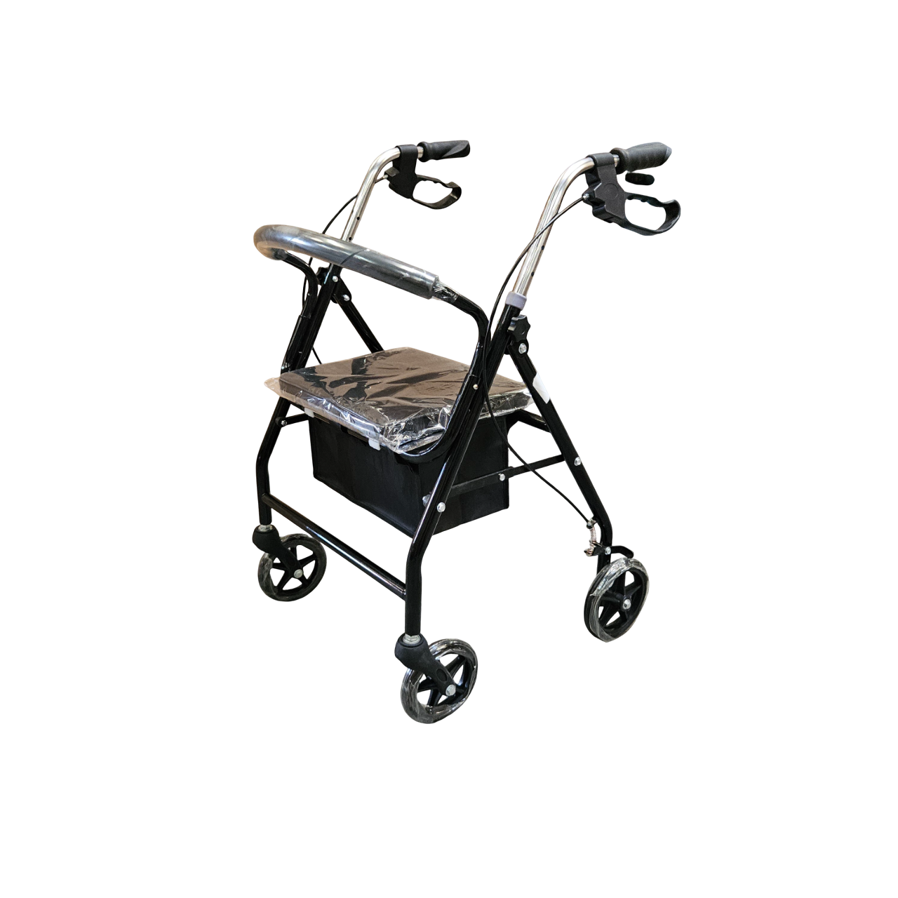 Neo Rollator: Walking Mobility Aid With Shopping Basket and Seat