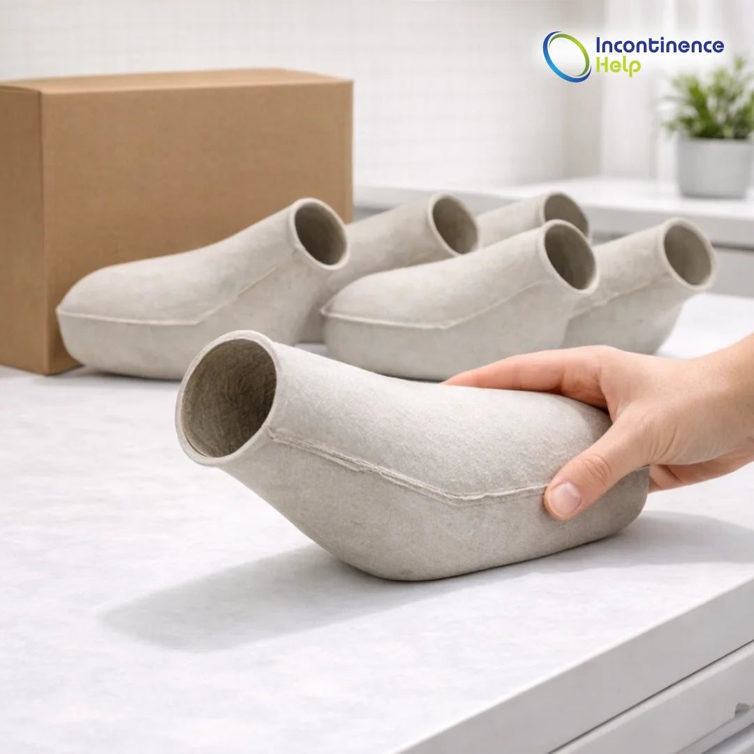 20 x Vernacare Male Urinal Incontinence Urine Cardboard Pulp Bottles 800ml