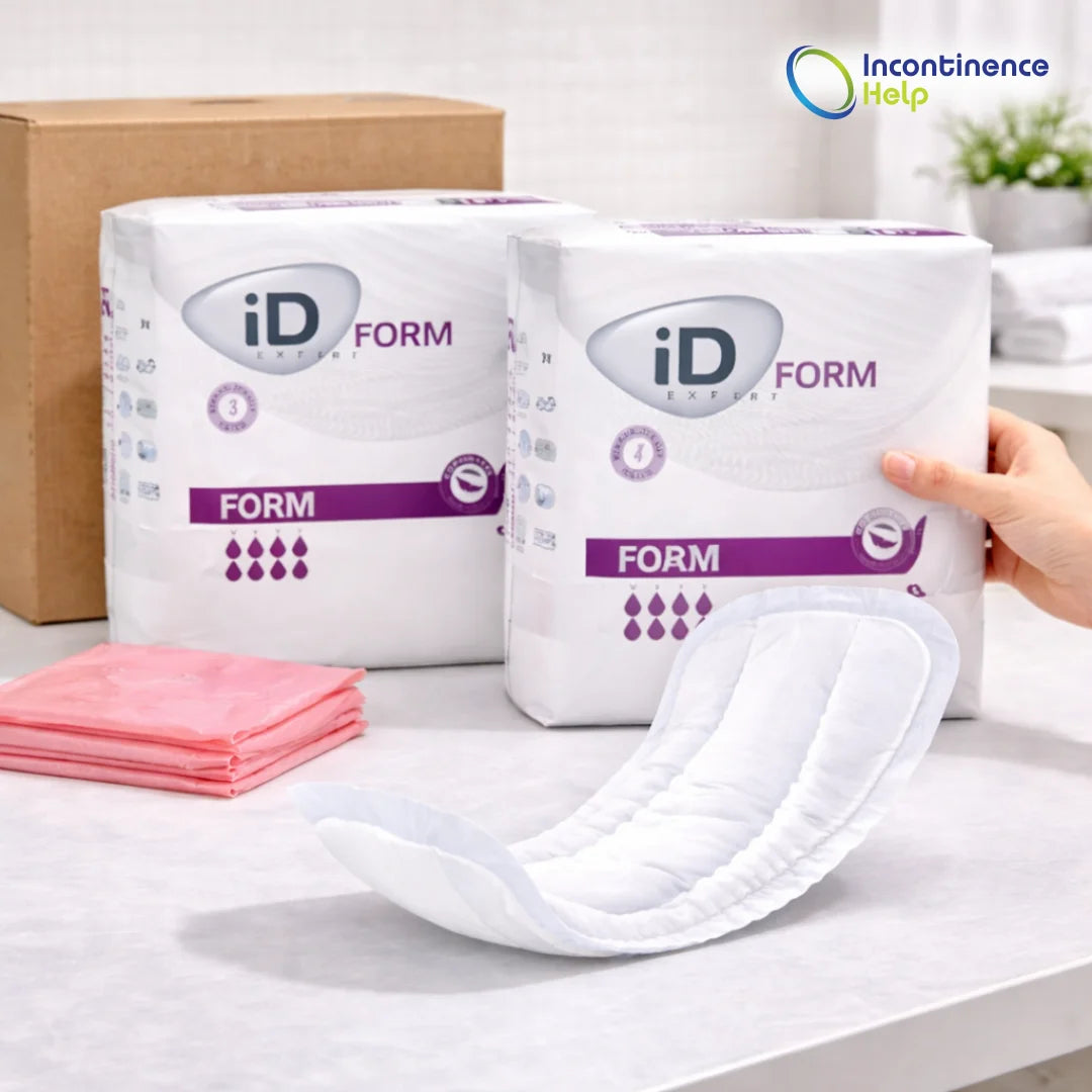 iD Expert Form 3 Maxi - 2 Packs of 21 (42) Incontinence Aid Pads Adult Nappies