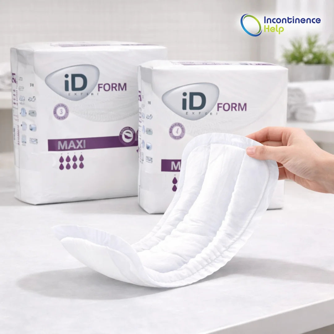 iD Expert Form 3 Maxi - 2 Packs of 21 (42) Incontinence Aid Pads Adult Nappies