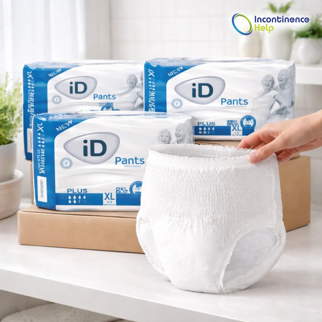 iD Pants Plus Case Saver Extra Large 4 Packs of 14 Incontinence Pants Pull Up