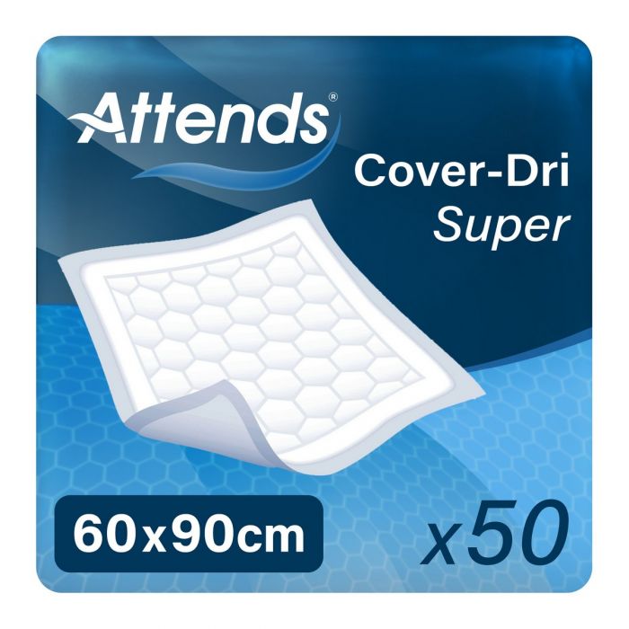 Attends Cover Dri Super 60 x 90 incontinence Bed Pads Protectors