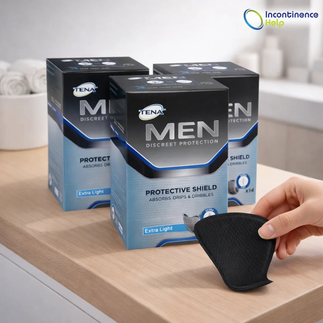 TENA Men Protective Shield Extra Light Case Saver 3 Packs of 14 Incontinence
