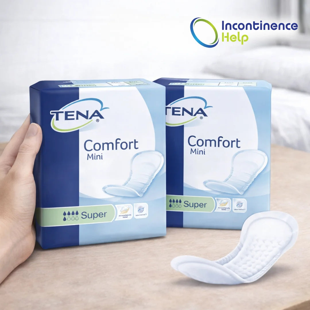 Case Saver TENA Comfort Mini Super- 6 Packs Of 30 - 180 Incontinence Pads 761717