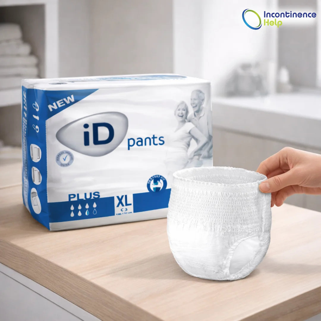 iD Pants Plus Extra Large Packs of 14 Incontinence Pants Pull Up Adult Nappy