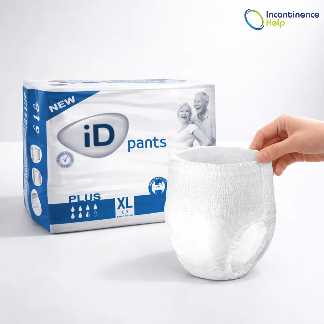 iD Pants Plus Extra Large Packs of 14 Incontinence Pants Pull Up Adult Nappy