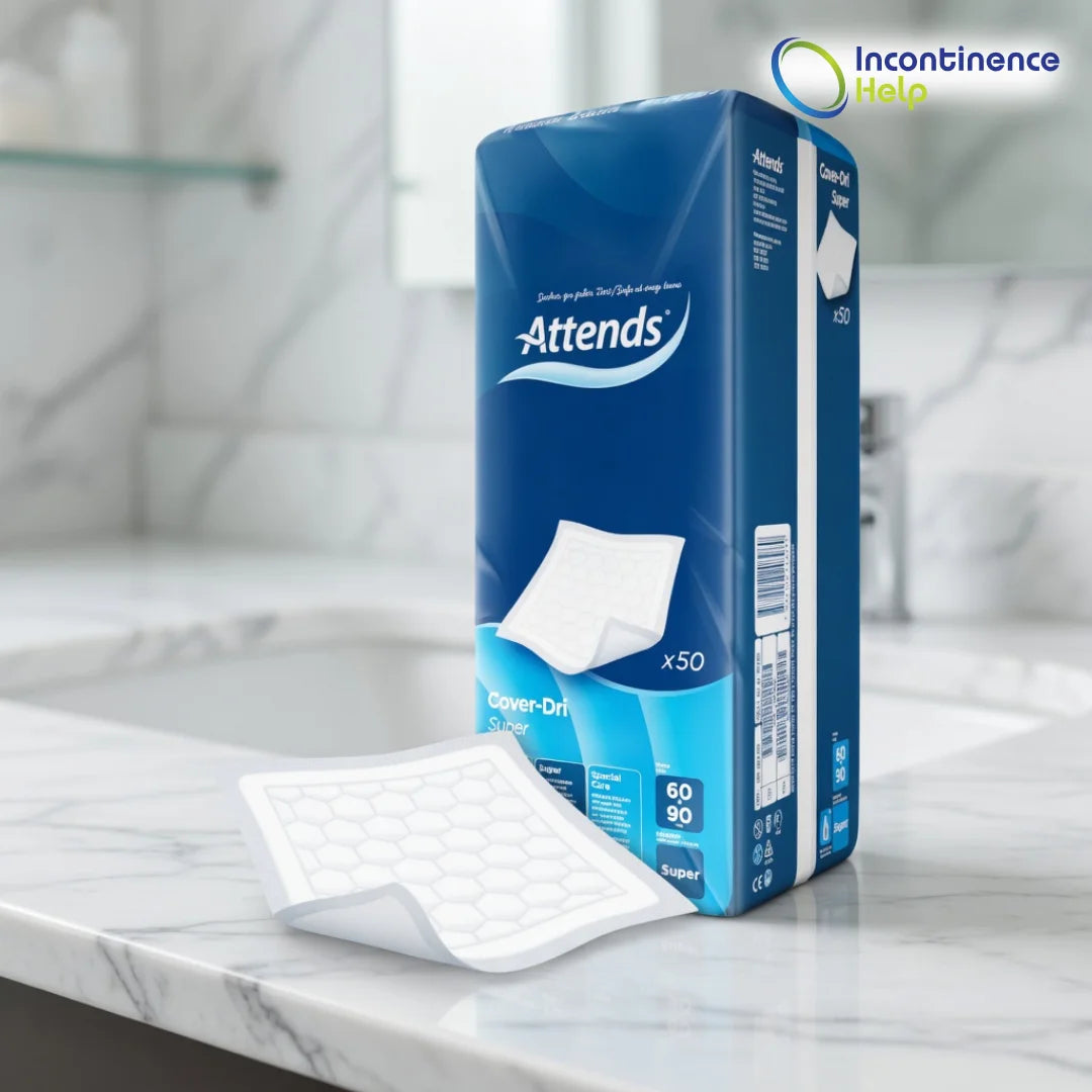 Attends Cover Dri Super 60 x 90 incontinence Bed Pads Protectors