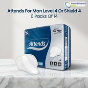 Attends For Man Level 4 Or Shield 4 , 6 Packs Of 14