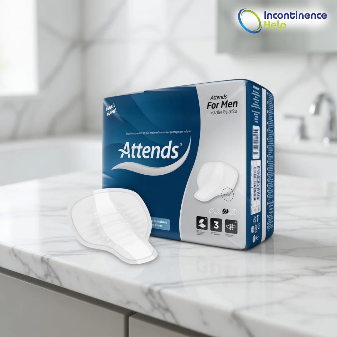 Attends For Men LEVEL 3 (599ml) 14 Male Incontinence Aid Pads