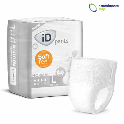 CASE SAVER PACK ID Experts Pants Normal Large 6 Packs Of 14 INCONTINENCE Pants (84 Pants) L Size