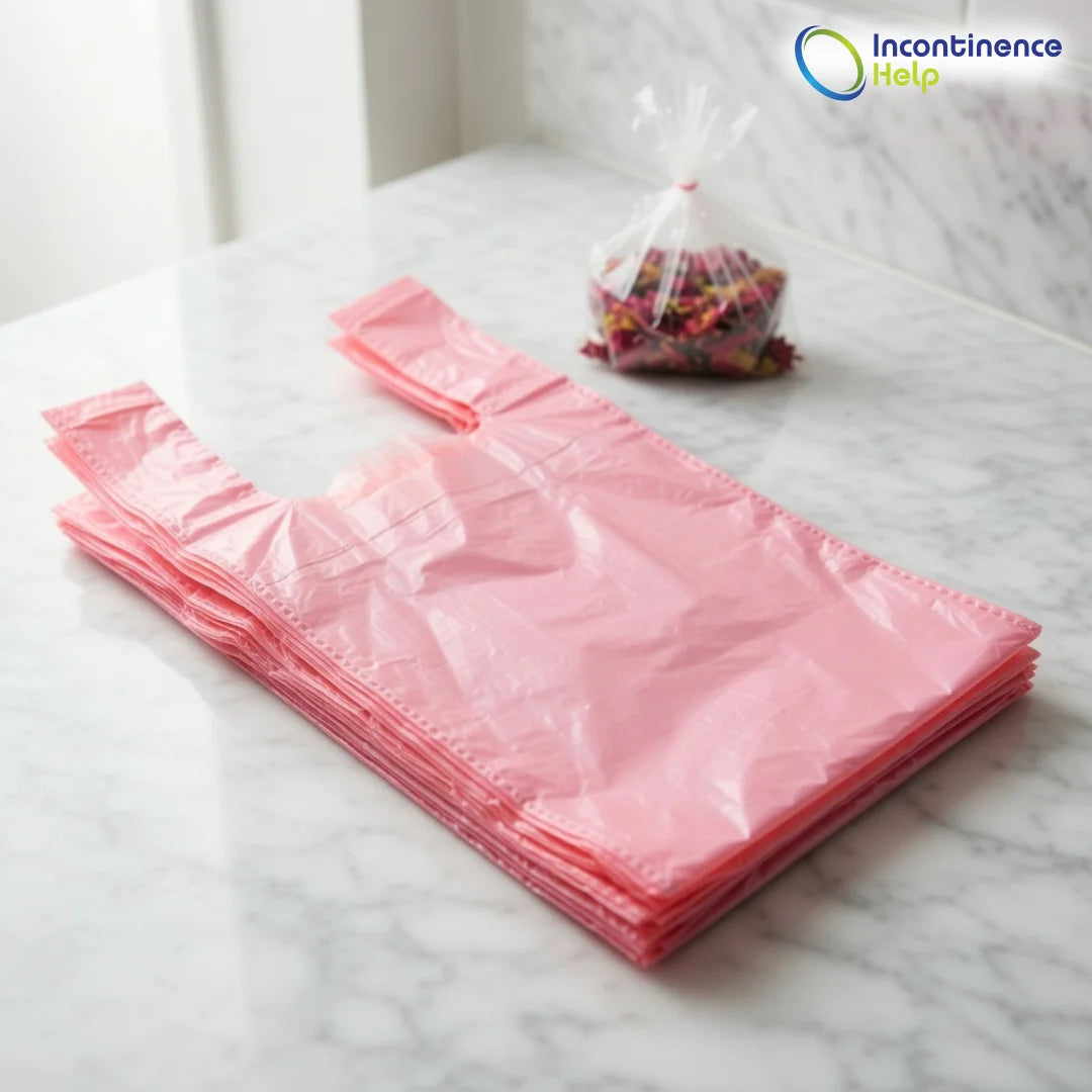 Large Adult Incontinence Nappy Disposal Bags Pack of 300 Sacks Odour Control