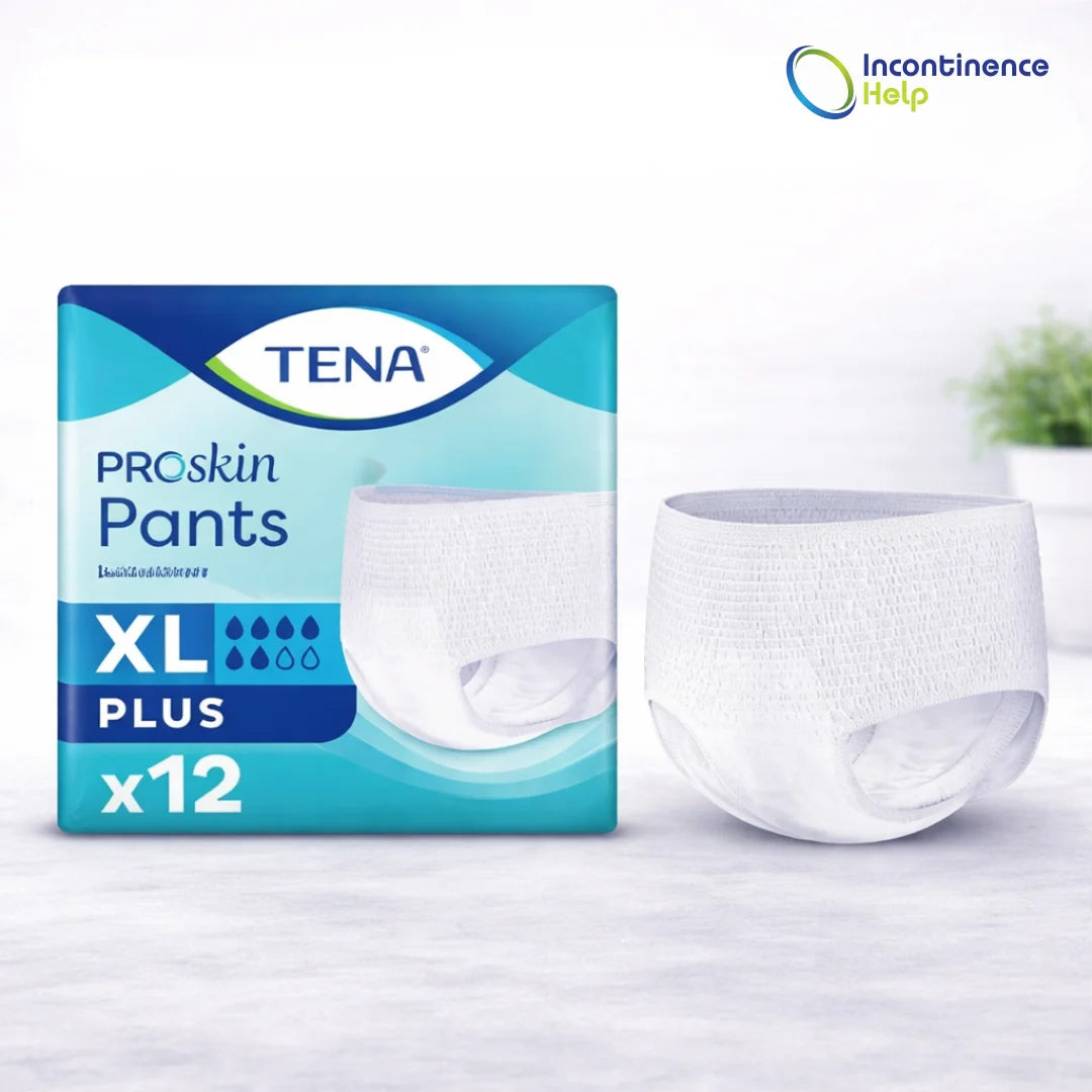 Tena Pants Plus XL Blue 12 Per Pack