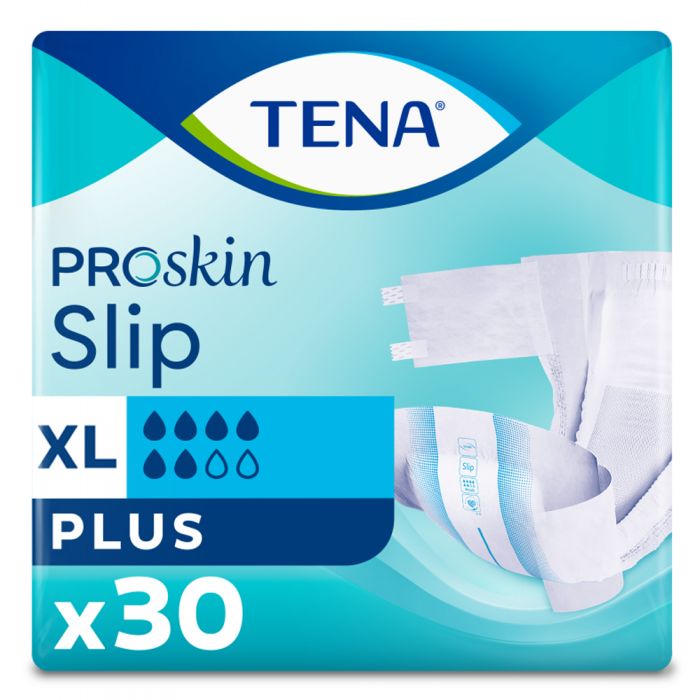 TENA Pro Skin Plus Incontinence Slip Pants 30 Slips