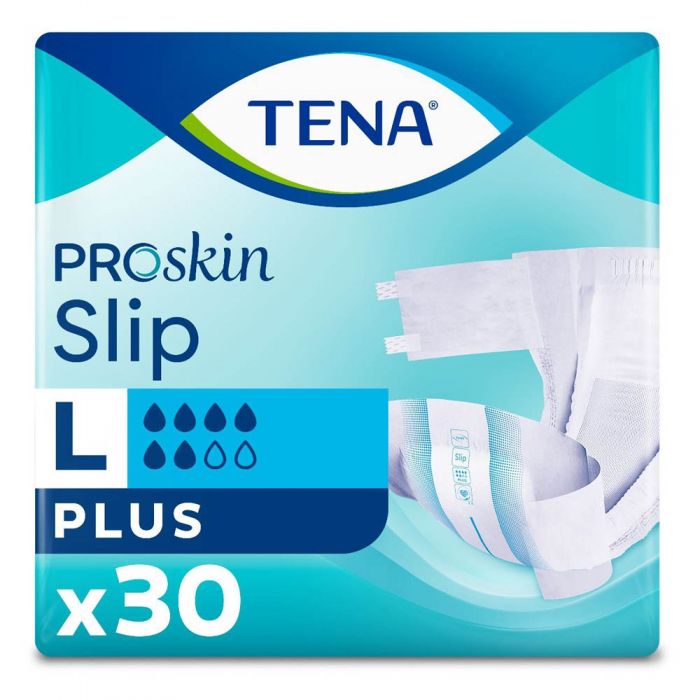 TENA Pro Skin Plus Incontinence Slip Pants 30 Slips