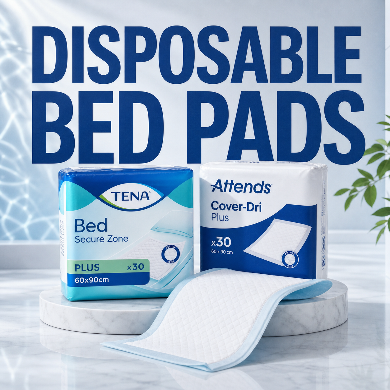 Disposable Bed Pads – Incontinence Help