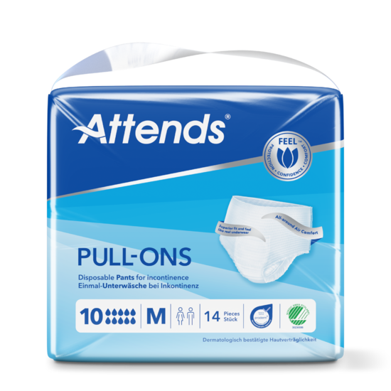 Attends Pull Ons Pants Level 10 Large - Incontinence Aid Adult Nappies