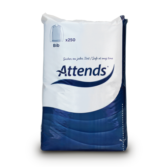 Attends Ultra Care Disposable Bibs Napkins 35cm x 69cm Pack of 250