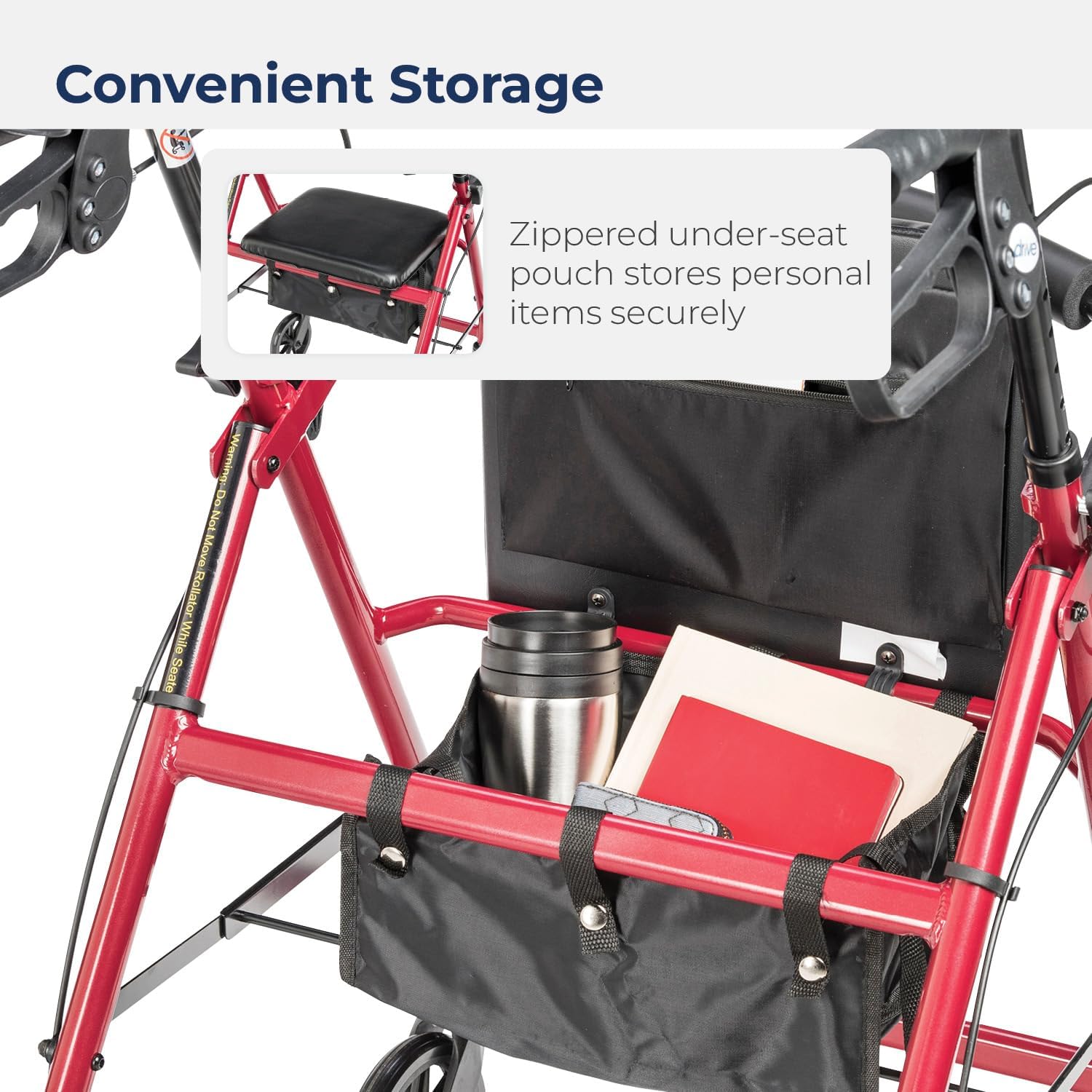 Neo Rollator: Walking Mobility Aid With Shopping Basket and Seat