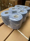 6 x Sirius Centre Feed Rolls 2ply Embossed Kitchen Paper Towel Bigger Blue Rolls