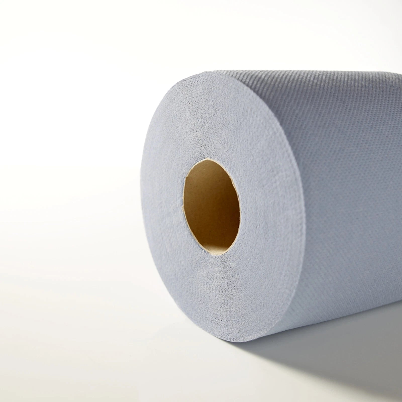 BLUE 2PLY EMBOSSED CENTREFEED PAPER WIPE KITCHEN ROLLS CLEANING TOWELS
