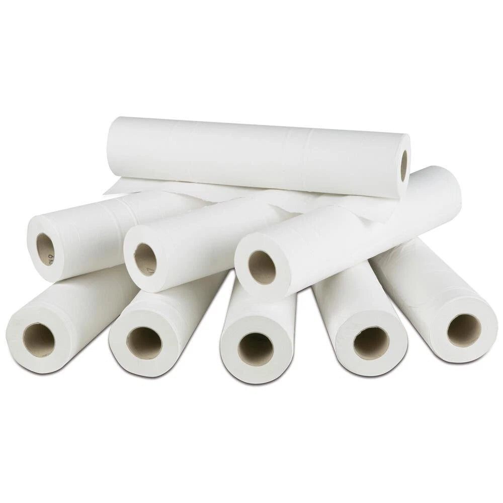 Couch Roll Premium Quality 9 Rolls White 20" Hygiene Massage Salon Beauty Table