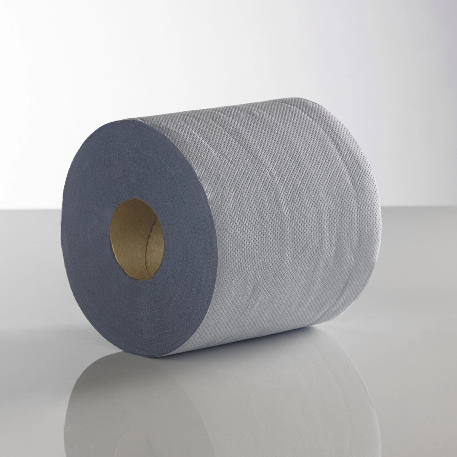 BLUE 2PLY EMBOSSED CENTREFEED PAPER WIPE KITCHEN ROLLS CLEANING TOWELS