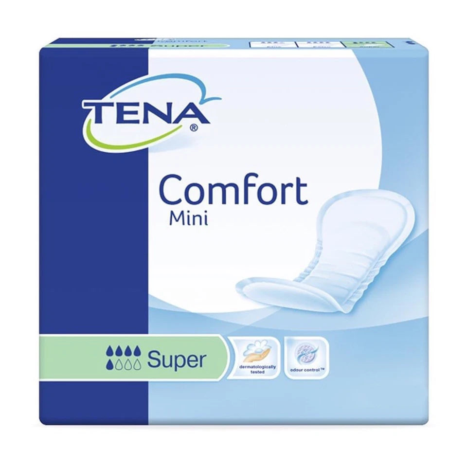 TENA Comfort Mini Super Case Saver 90 Incontinence Nappy Pads 761717