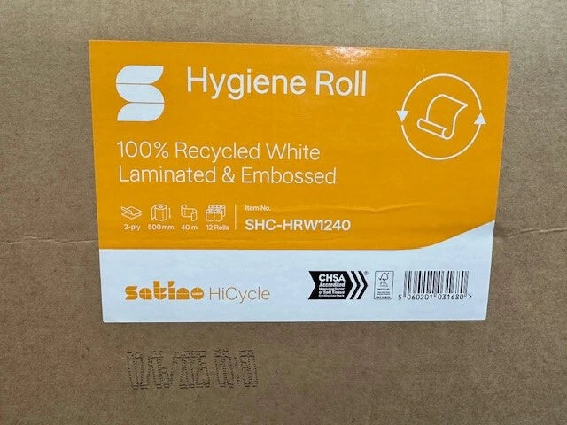12 x Massage Table Bed Cover Couch Hygiene 20" Paper Rolls Tissue 40m White