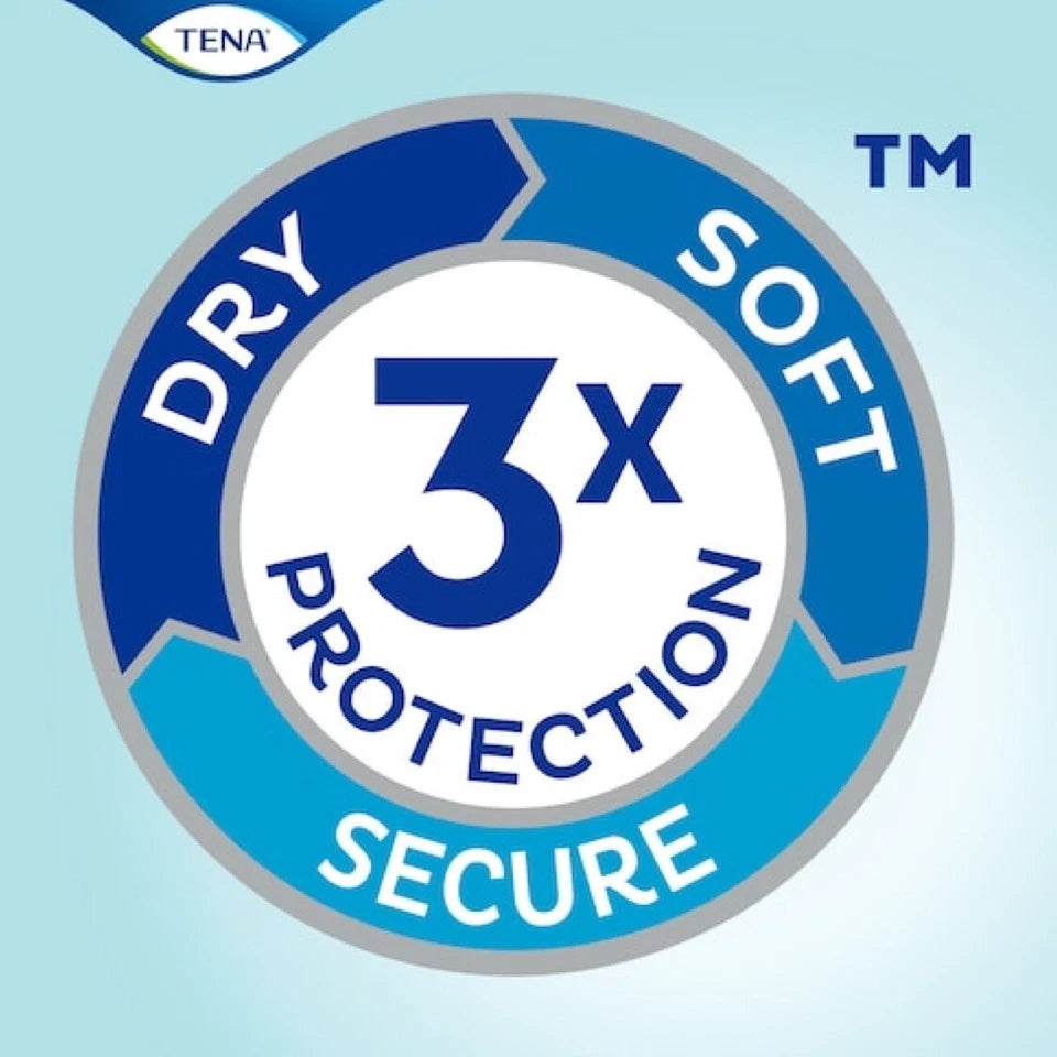 CASE SAVER 3 PACKS OF TENA SLIP PLUS Pro MEDIUM 90 SLIPS INCONTINENCE PANTS