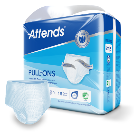 Attends Pull Ons 6 Extra Large - Adult Nappies Pull Up Pants