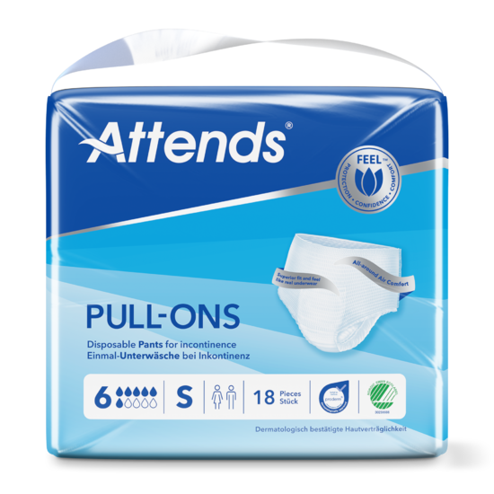 Attends Pull Ons 6 Extra Large - Adult Nappies Pull Up Pants