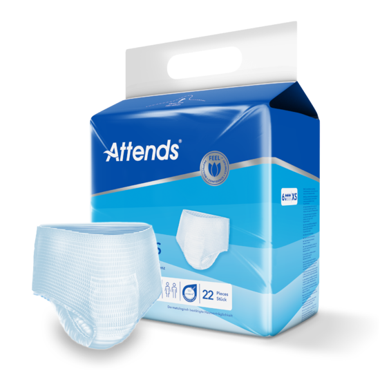 Attends Pull Ons 6 Extra Large - Adult Nappies Pull Up Pants