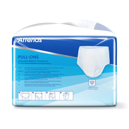 Attends Pull Ons 6 Extra Large - Adult Nappies Pull Up Pants